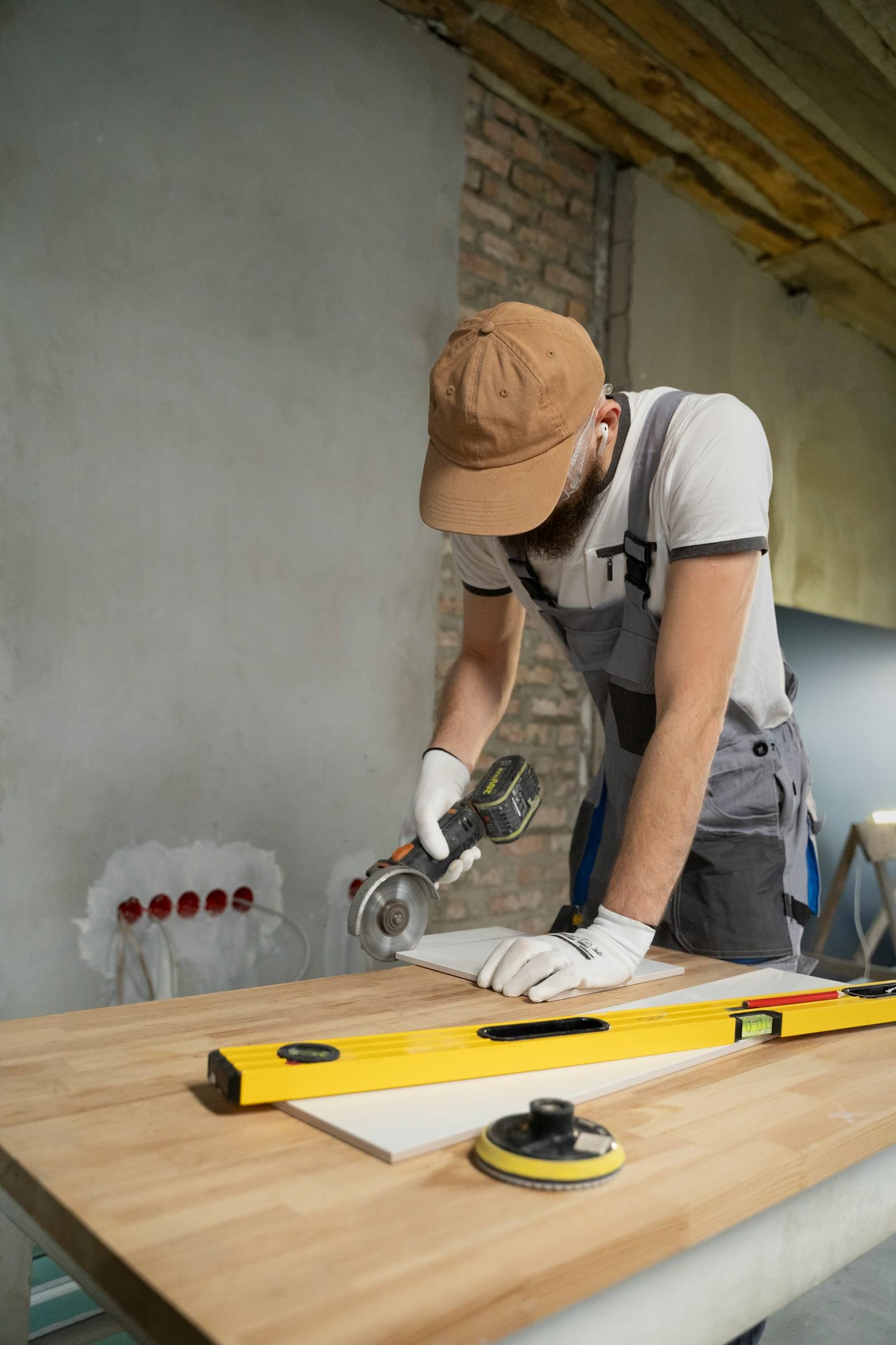 Tile cutting and repair